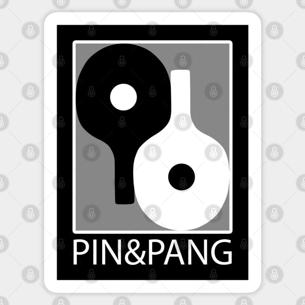 Ping Pong - Yin Yang Sticker by TMBTM